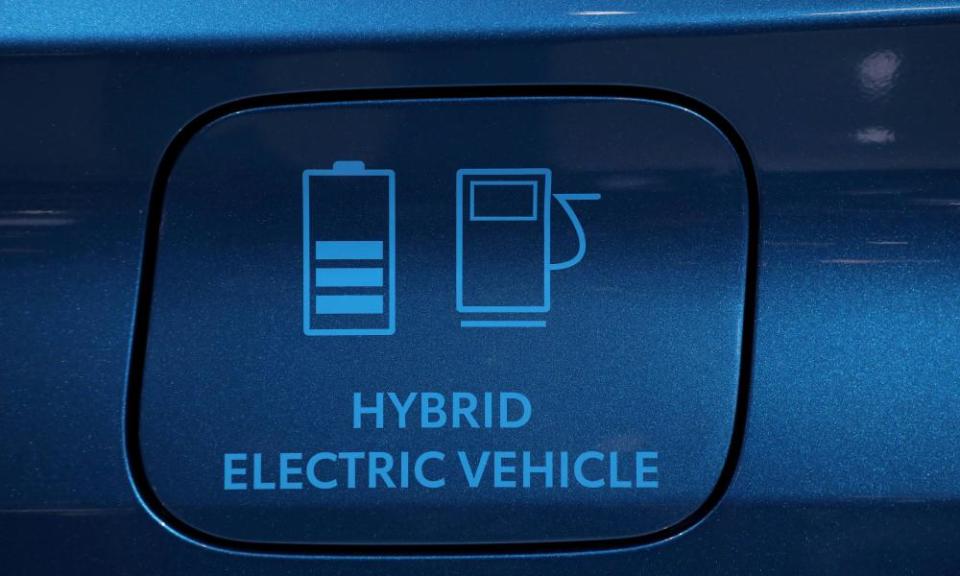 Hybrid cars are gaining in popularity.