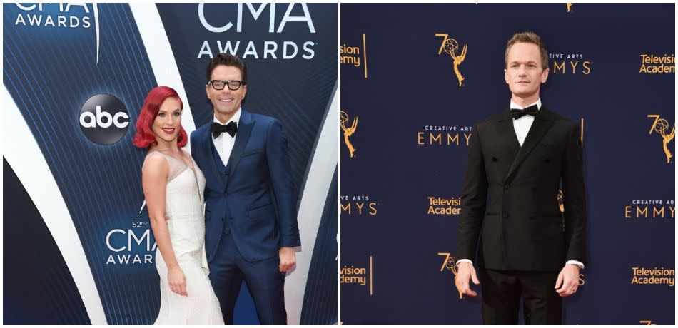 Sharna Burgess, Bobby Bones, and Neil Patrick Harris