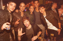 Celebrity photos: The Wanted have been in America for some time now and it seems that they’re loving their new A-List friends. Jay McGuinness from the band tweeted this picture of them hanging out with Jennifer Lopez.