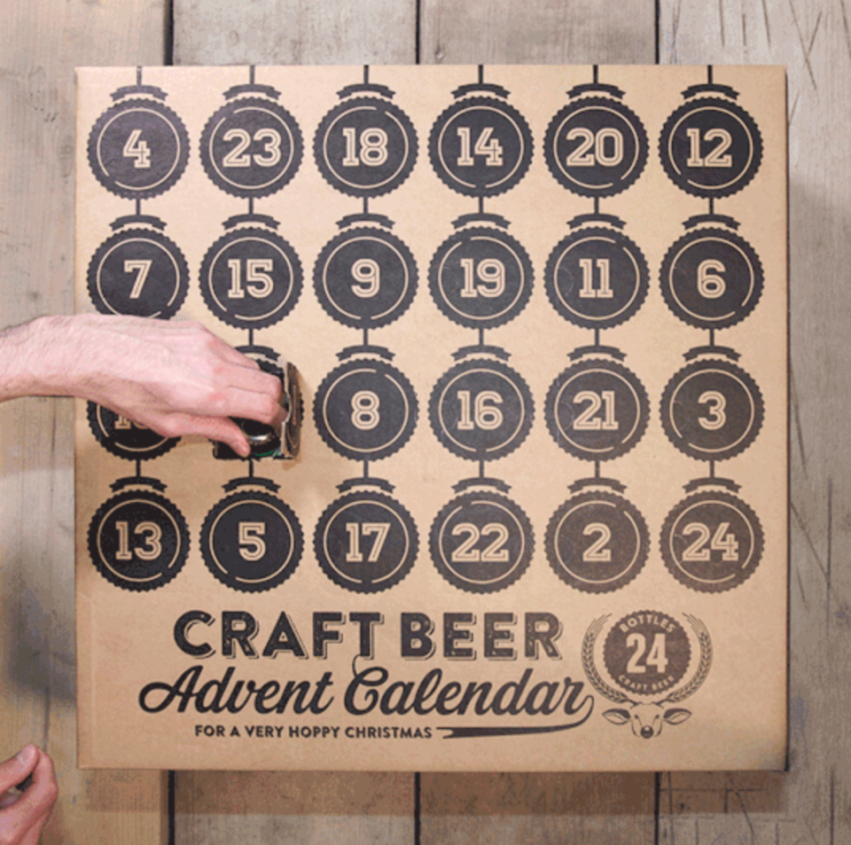 Craft beer advent calendar