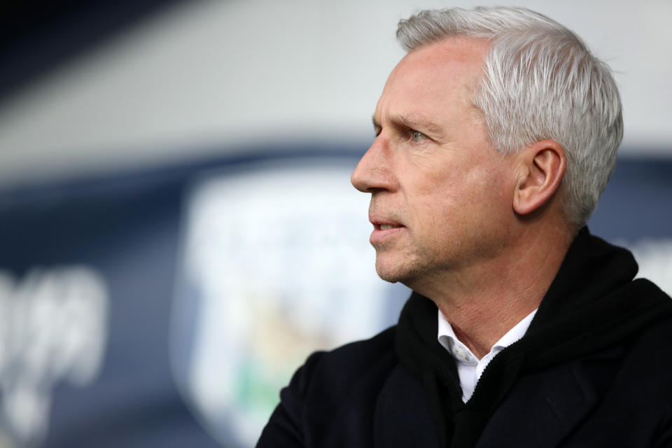 Pardew faces an uphill task to keep West Brom in the PL