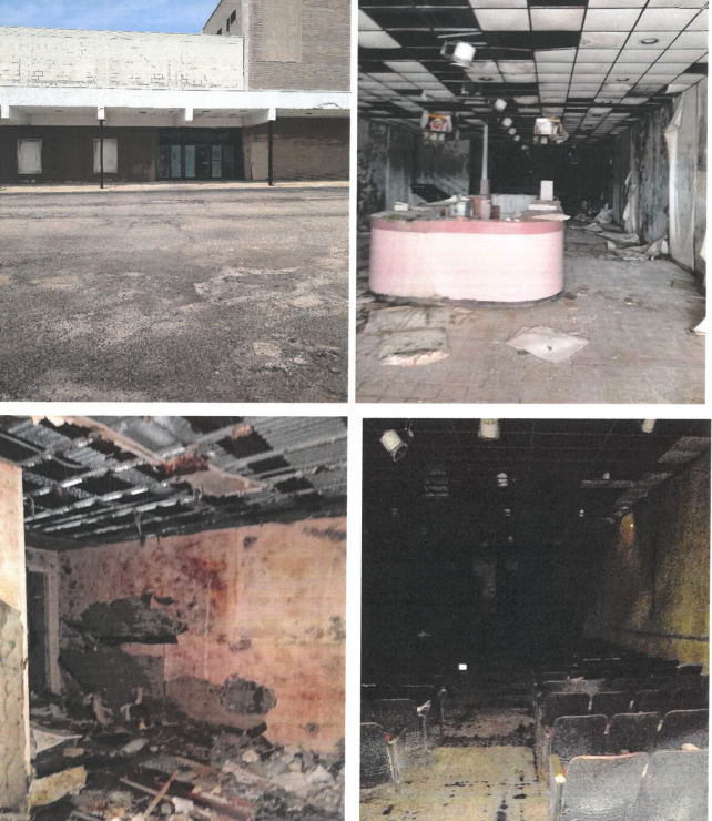 The former Kingsgate Cinema on Park Avenue West has been ordered demolished by the city of Mansfield Building and Codes Office. These photos show the dilapidated interior with excessive mold, failed heating, plumbing and electrical system in the non-sprinklered building, the report said.