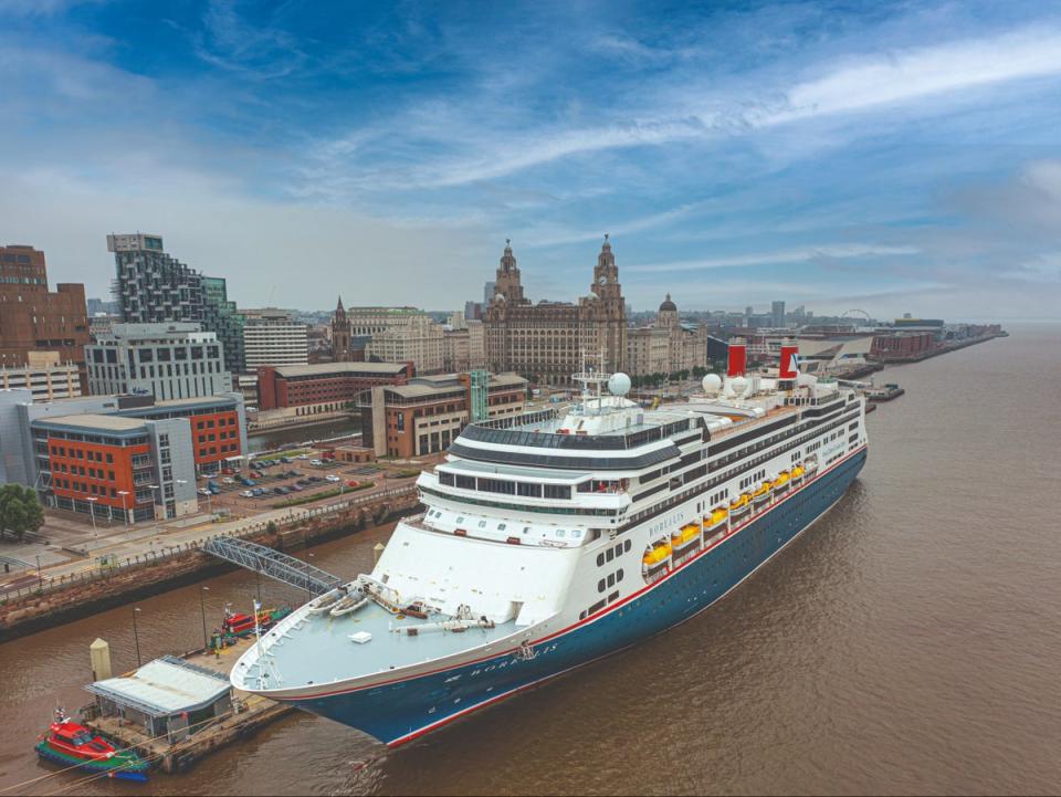 Fred Olsen’s Borealis leaves Liverpool for sunnier shores (Fred. Olsen Cruise Lines)