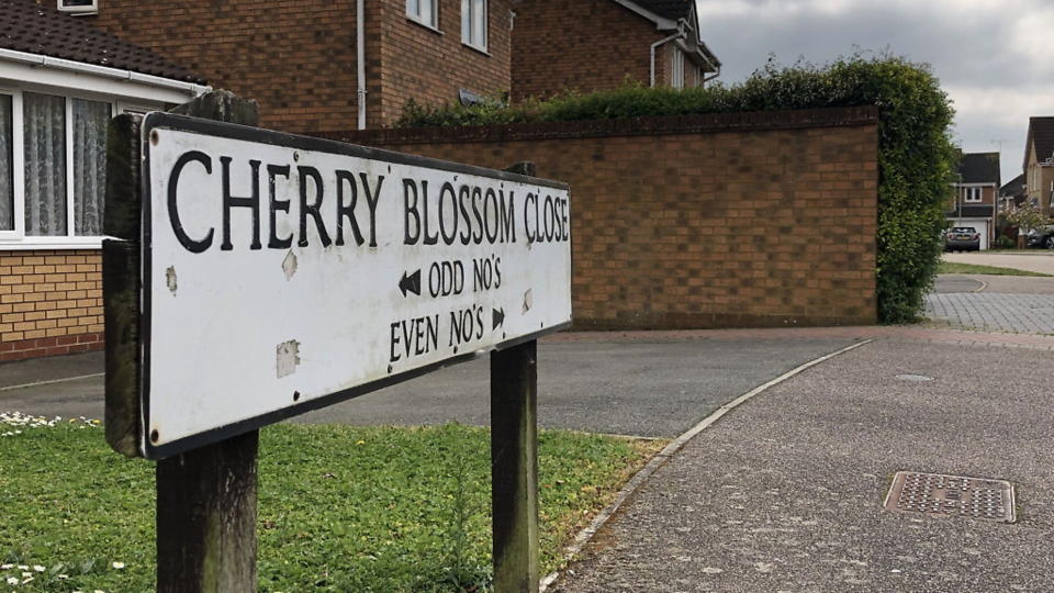 Cherry Blossom Close. Tensions over parking by 