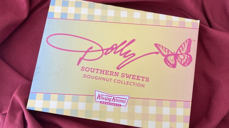 Dolly Southern Sweets box lid design