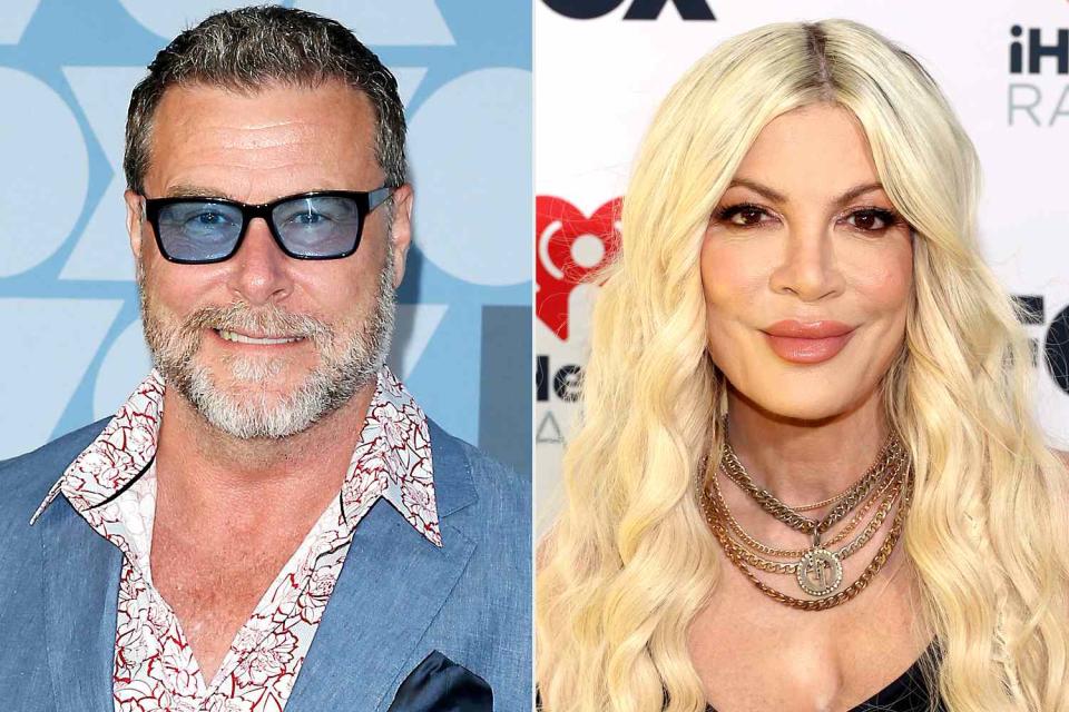 <p>MICHAEL TRAN/AFP via Getty; Jesse Grant/Getty</p> (L-R) Dean McDermott, Tori Spelling