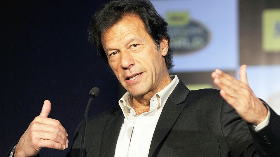 Imran Khan, pictured here in Pakistan in 2011.