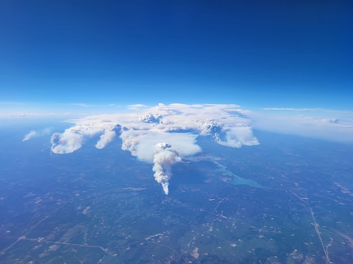 The state of emergency was put into effect on May 6 when out-of-control wildfires forced thousands residents across the province from their homes. (Alberta Wildfire/The Canadian Press - image credit)