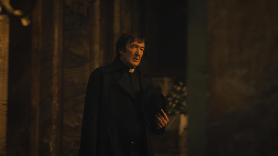 Ralph Ineson as Father Brennan in The First Omen