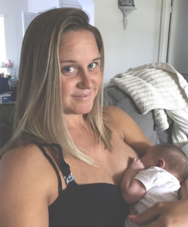 She opens up about the difficulties she's encountered breastfeeding. Photo: Instagram