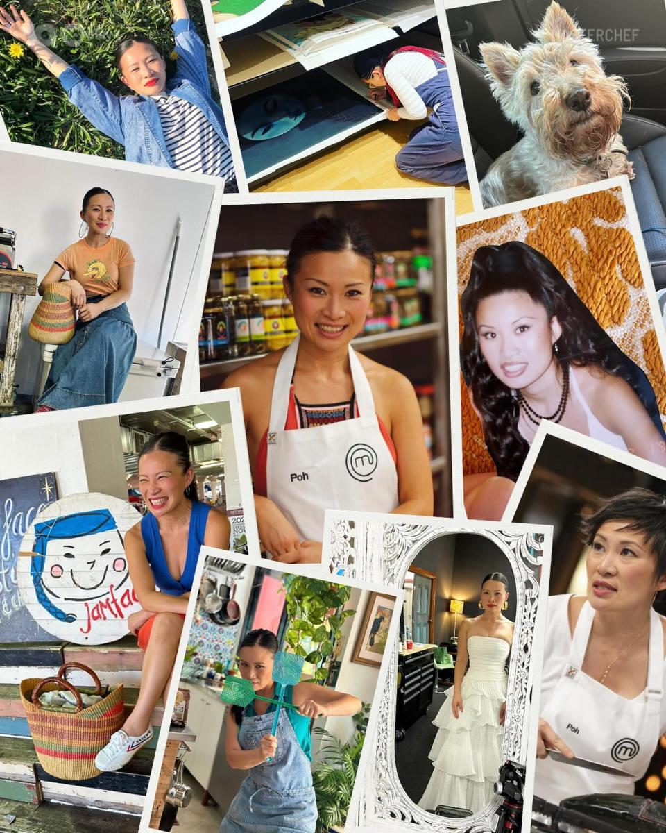 While Poh had to wait a little longer to host MasterChef, she was able to do I'm A Celebrity and hosted Snackmasters. Credit: Instagram @pohlingyeow
