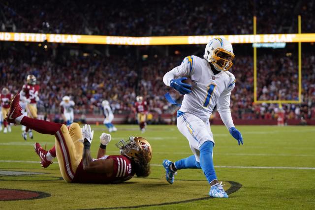 chargers at 49ers