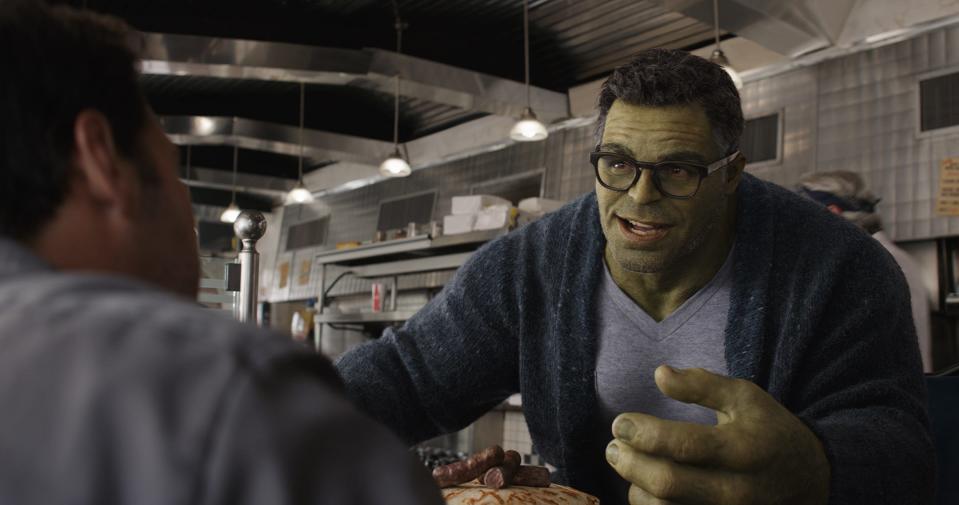 mark ruffalo smart hulk avengers endgame