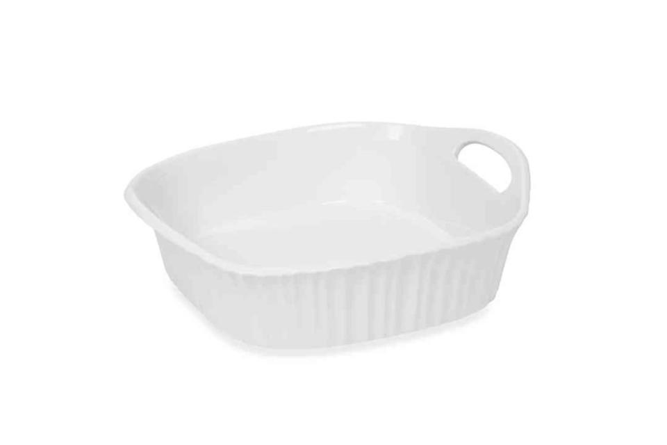 CorningWare French White Square Baking Dish