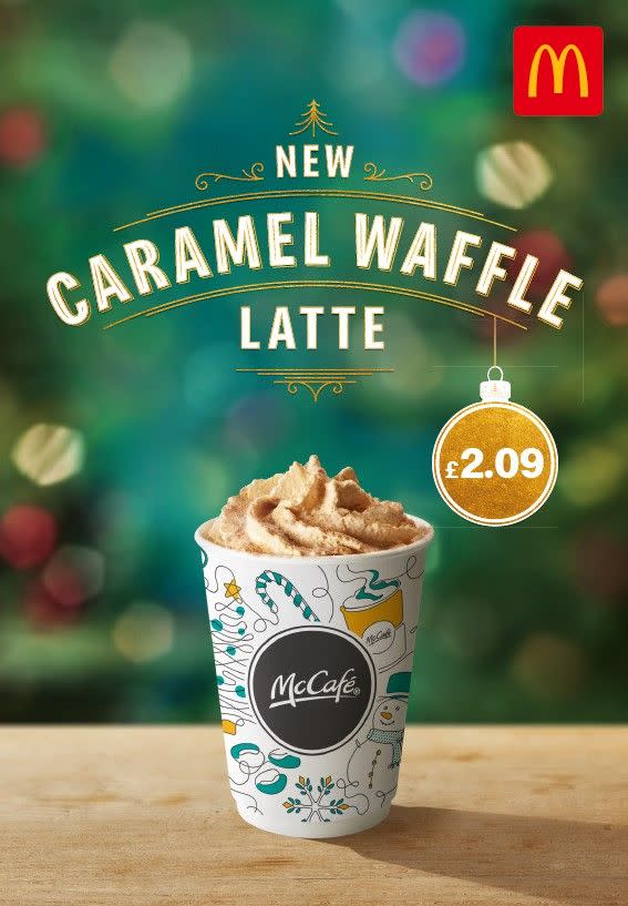 mcdonald's christmas drinks