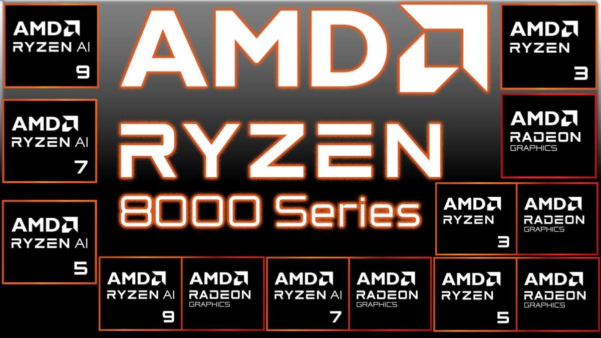 AMD Ryzen Ups Its AI Game With Ryzen 8040 Series Mobile CPUs - CNET