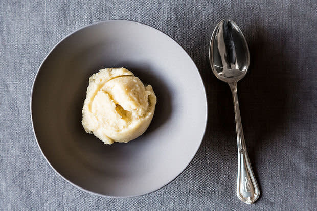 <strong>Get the <a href="http://food52.com/recipes/19547-pear-vanilla-sorbet" target="_blank">Pear Vanilla Sorbet recipe</a> from Food52</strong>