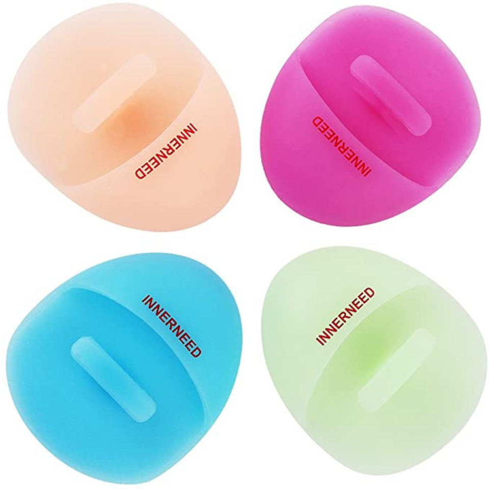 Manual silicone face massager tool from Amazon