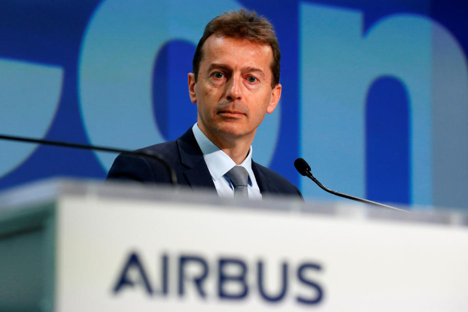 Before Airbus, Guillaume Faury was at Peugeot. Photo: Reuters