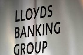 File photo dated 04/08/10 of a sign for Lloyds Banking Group as the taxpayer-backed bank is set to stoke further controversy over bonuses today amid reports it will announce a rise in staff payouts and shares windfall worth more than ?1.5 million for boss Antonio Horta-Osorio. PRESS ASSOCIATION Photo. Issue date: Thursday February 13, 2014. The group is expected to say its staff bonus pot has risen close to ?400 million for 2013, up from ?365 million for 2012, alongside full-year results showing a return to bottom line profits. Under a deal agreed with UK Financial Investments - the government body charged with managing taxpayer stakes in banks - it is thought that Mr Horta-Osorio will only receive his bonus if the share price remains above 73.6p for six months or half of the remaining 33% taxpayer stake in the bank is sold off. See PA story CITY Lloyds. Photo credit should read: John Stillwell/PA Wire