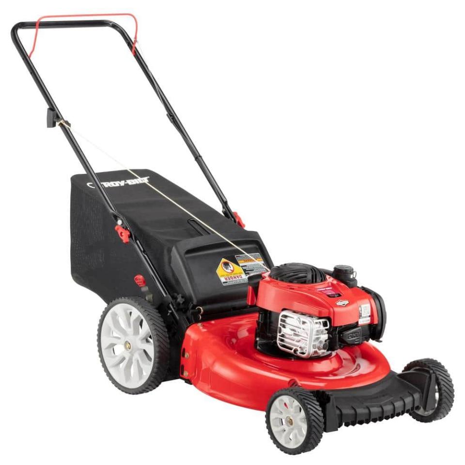 6) Gas Walk Behind Push Lawn Mower