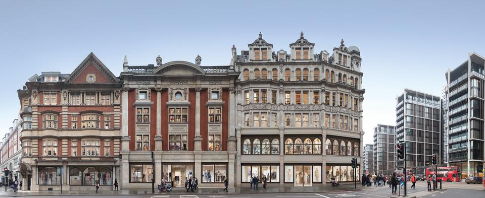 A rendering of the newly refurbished north tip of Sloane Street in London. - Credit: Image Courtesy of The Knightsbridge Estate