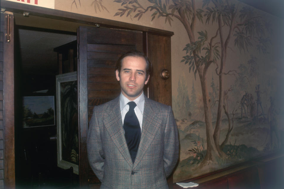 Biden circa January 1973.