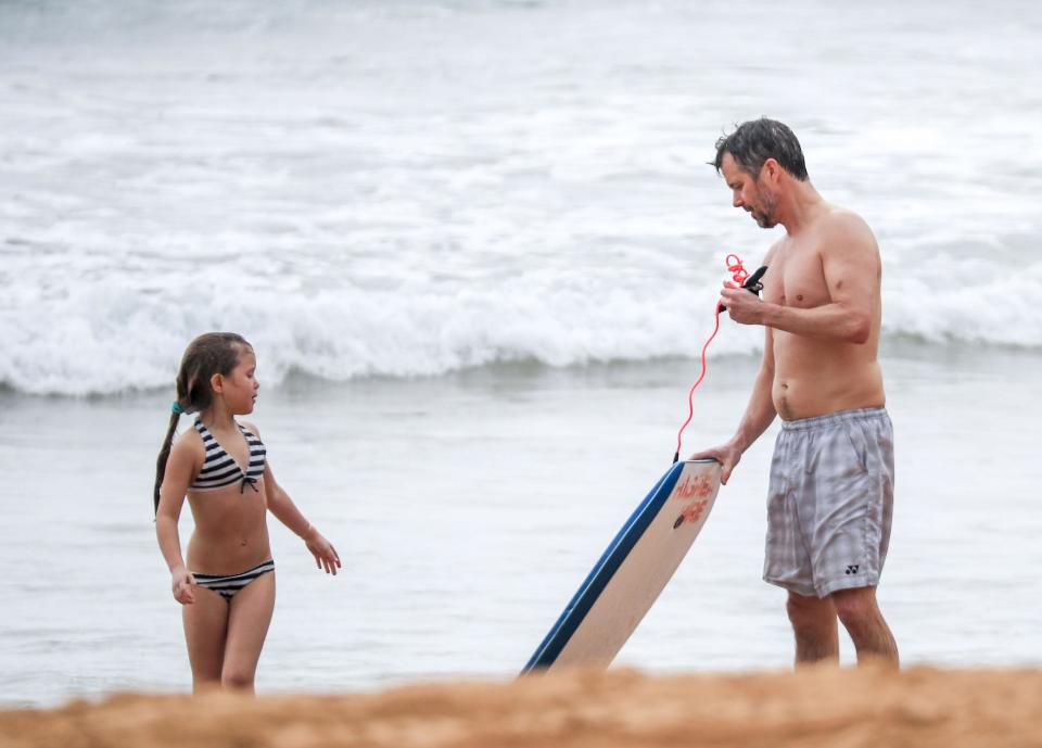 Princess Mary's Aussie family beach day