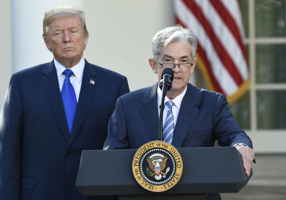 President Donald Trump picks Jerome Powell for Fed chair. (Getty Images)