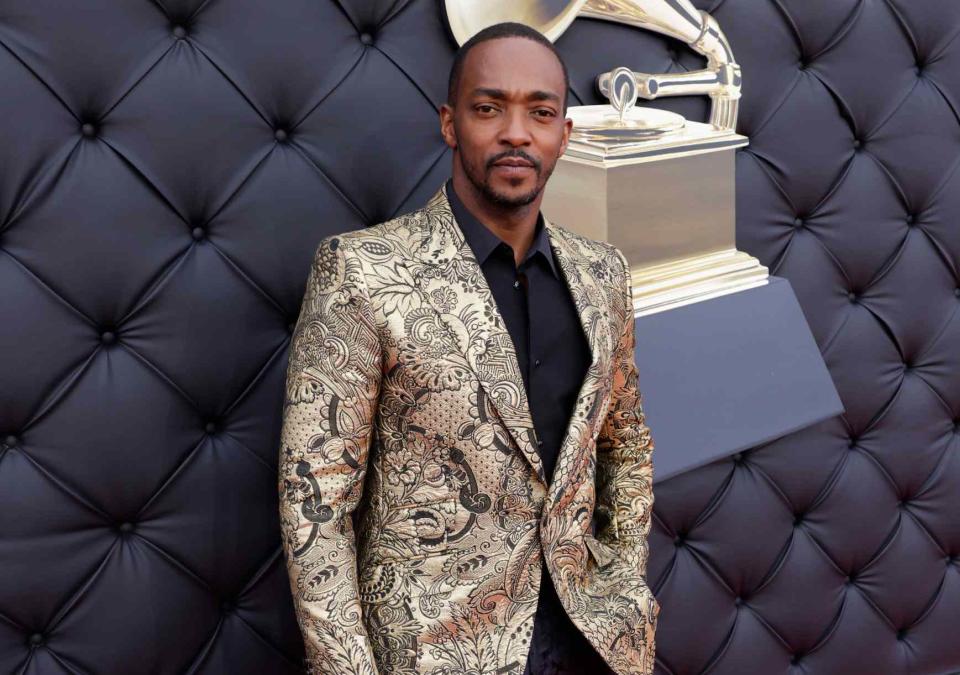 <p>Francis Specker/CBS via Getty</p> Anthony Mackie