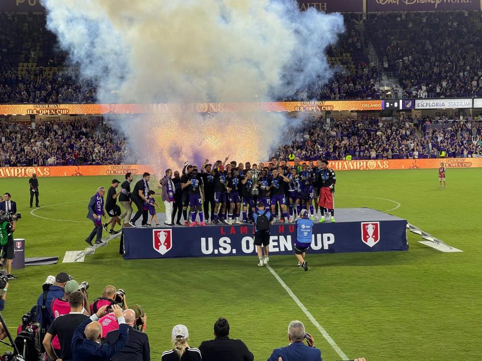 Orlando City Soccer wins first trophy since joining MLS in 2015.