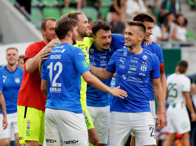 Ferencvarosi TC vs KI Klaksvik 19.07.2023 at UEFA Champions League 2023/24, Football