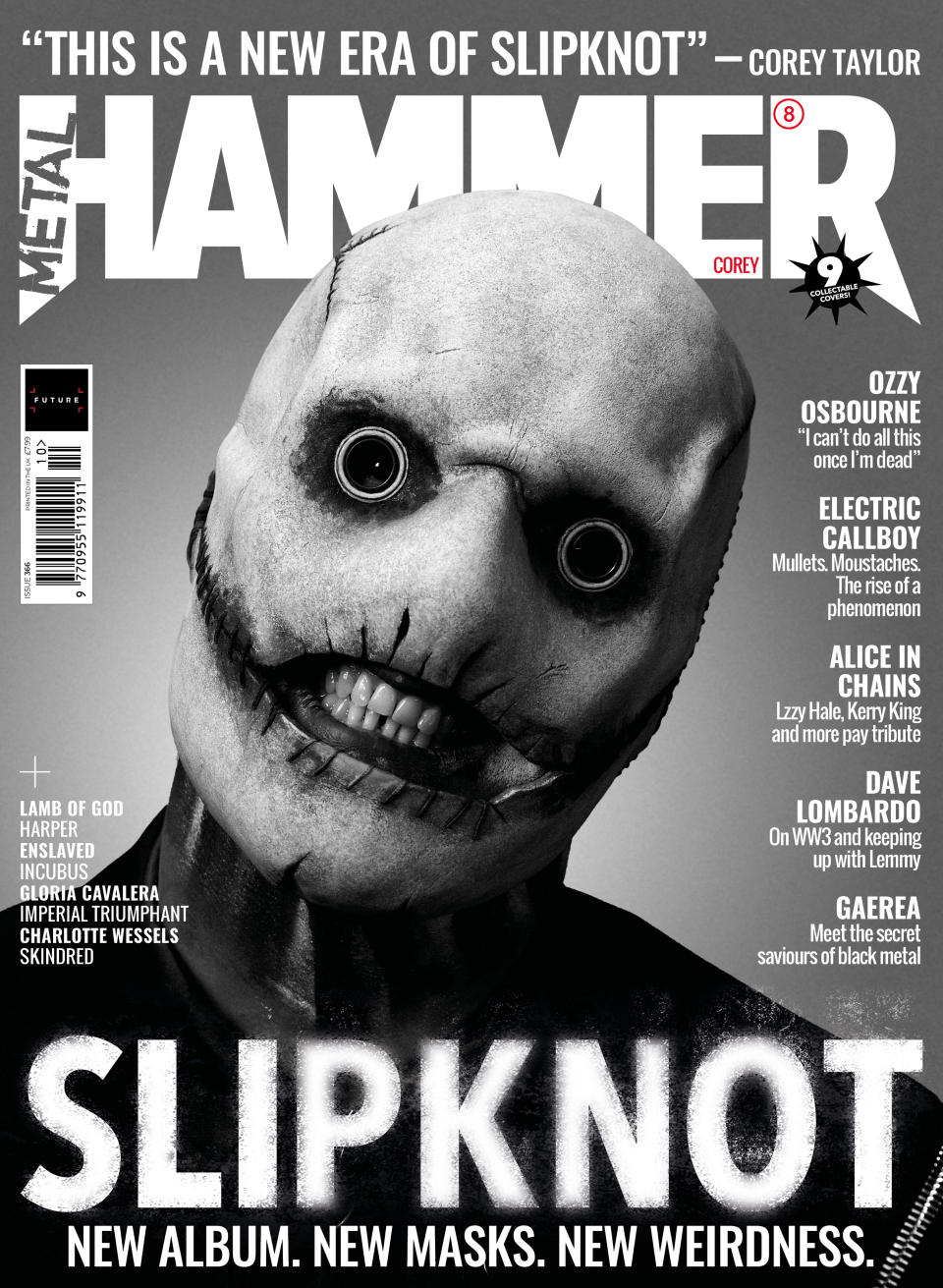 Metal Hammer 366 Slipknot cover
