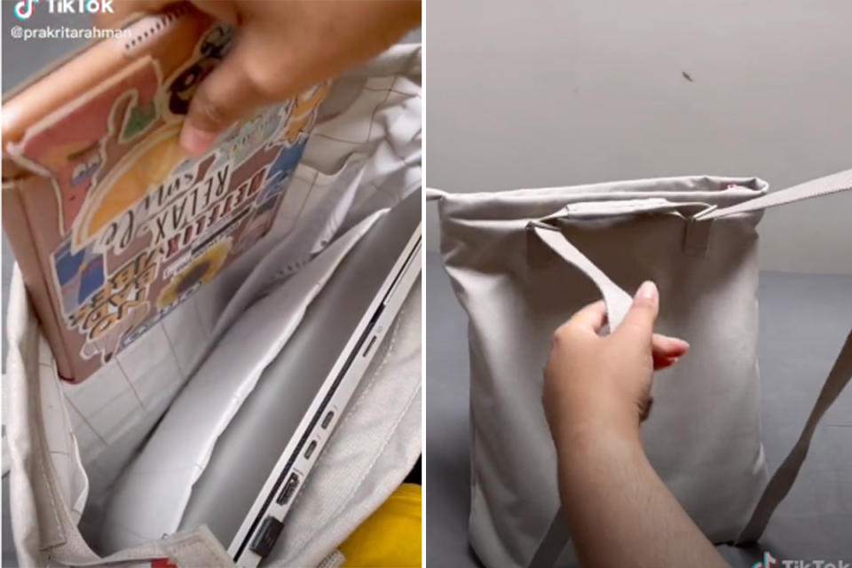 Ikea tote bag viral tiktok video