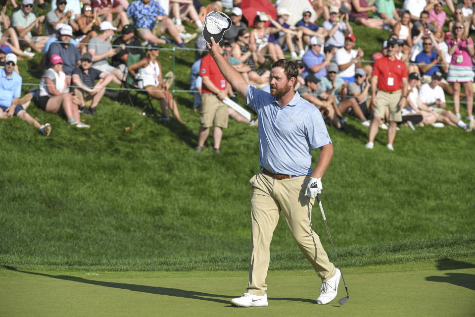 Though he came up short of the win, Zack Sucher's runner-up finish at the Travelers Championship changed everything — and wiped out his family's credit card debt.