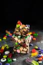 <p>These slices cram every treat imaginable into a single bite.</p><p>Get the <strong><a href="https://www.theflavorbender.com/halloween-rocky-road-slices/" rel="nofollow noopener" target="_blank" data-ylk="slk:Halloween Rocky Road Slices recipe;elm:context_link;itc:0;sec:content-canvas" class="link ">Halloween Rocky Road Slices recipe</a></strong> at The Flavor Bender. </p>