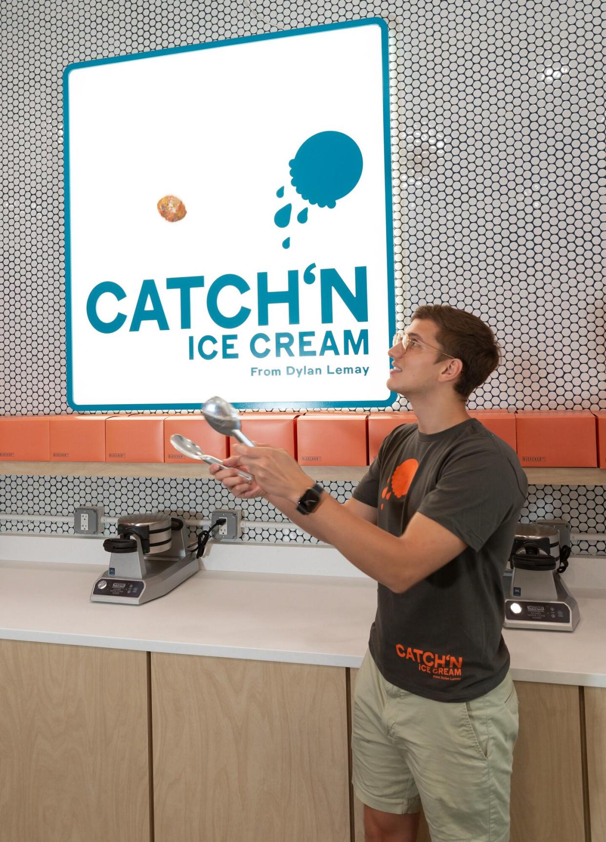 Dylan Lemay's new ice cream shop