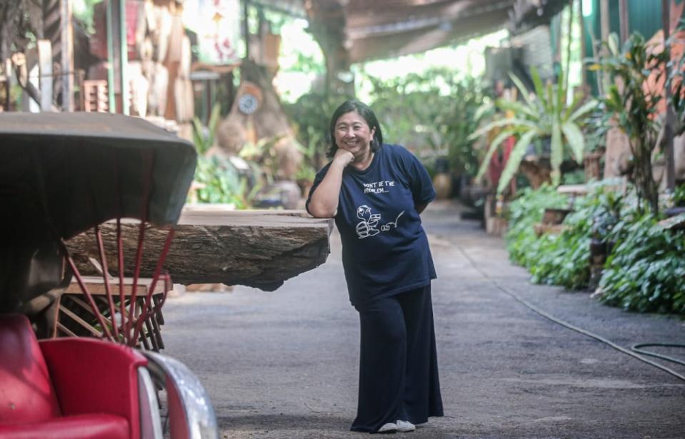 Hwang Pei See hopes to reduce single-use plastics in Ipoh through the Ipoh Refill initiative. — Photo by Farhan Najib