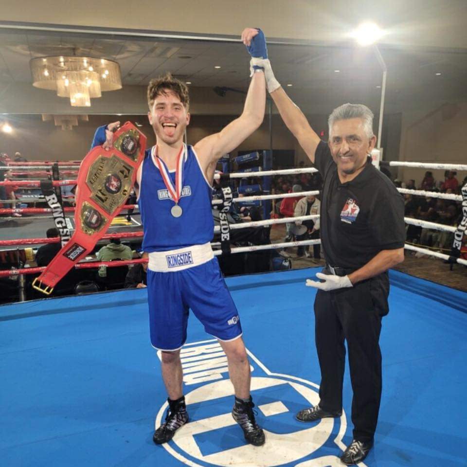 Peoria resident Isaiah Ghantous won the Silver Gloves boxing national championship in the 154-pound weight class on Feb. 3, 2024 in Independence, Mo.