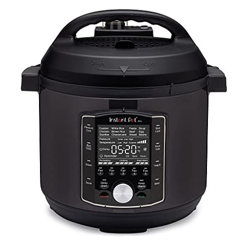 Instant Pot Pro 10-in-1 Pressure Cooker, Slow Cooker, Sous Vide, and More, 6 Quart