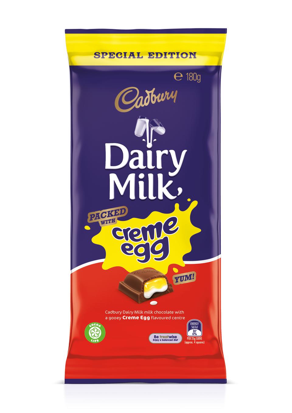 Cadbury creme egg block