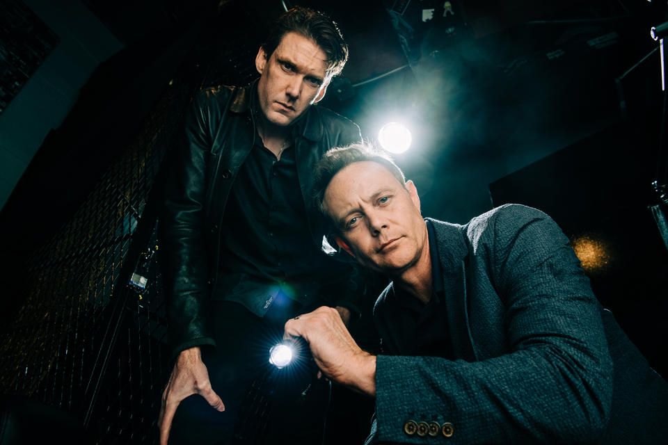 Billy Jensen and Paul Holes were co-hosts of ‘The Murder Squad,’ a true-crime podcast on the Exactly Right network. - Credit: Nicholas Karlin/Karlin Villondo Photography