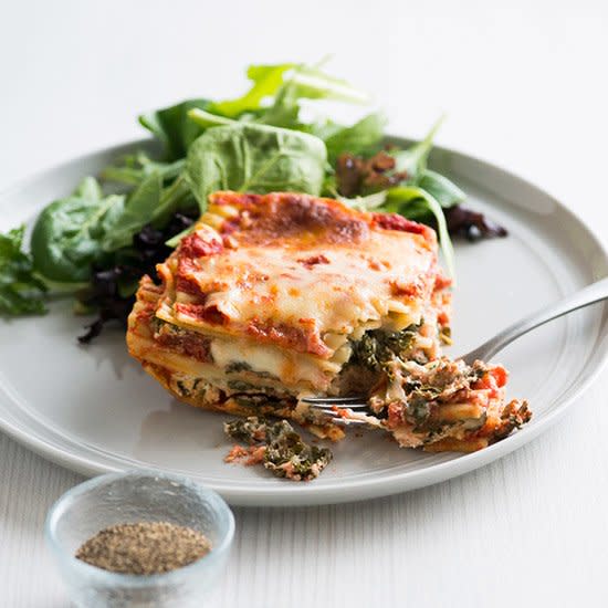 Easy Kale Lasagna