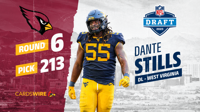 Cardinals draft West Virginia DT Dante Stills in Round 6