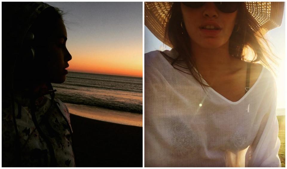 <p>Lali aprovechó la calma de la playa para inspirarse y hacer lo que más le apasiona: escribir. "'Llévame hasta donde mi alma nunca pudo ir. Donde viajas tú' Escribiendo", fueron sus palabras. – Fotos: Instagram.com/laliespositoo </p>