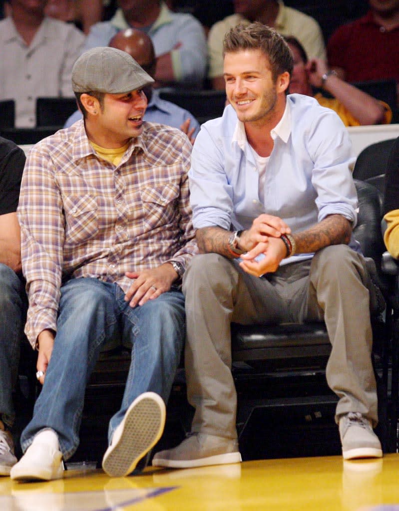 Beckham David Lakers Game