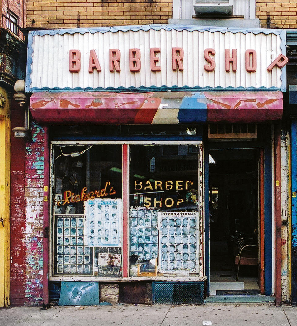 Richard’s Barber Shop from Store Front NYC