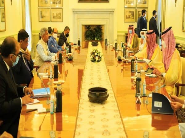 Jaishankar exchanges views on developments in Afghanistan with Saudi counterpart (Photo Credit: Twitter)