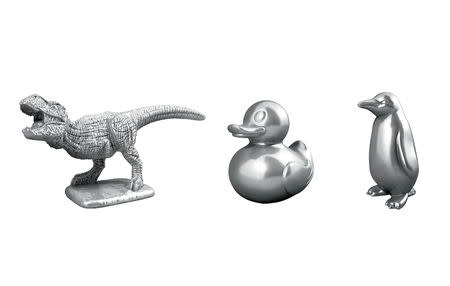 The newest additions to the roster of Monopoly tokens. Hasbro Inc./Handout via REUTERS