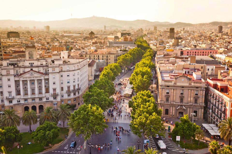 Barcelona is made up of 11 different neighbourhoods (Getty Images)